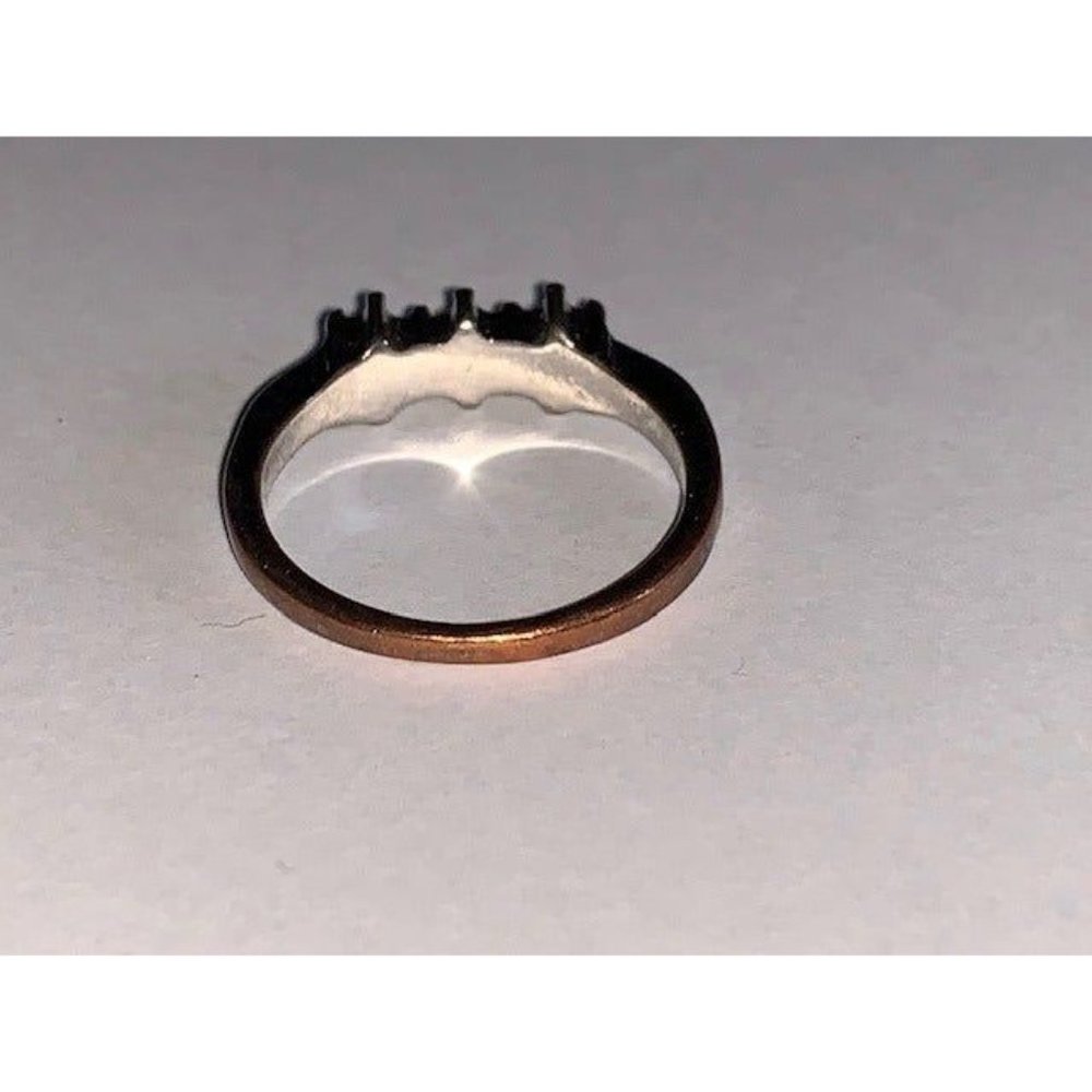 Silver tone ring size 6.75 - Picture 5 of 5